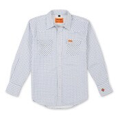 Wrangler FR Lightweight Work Shirt in White